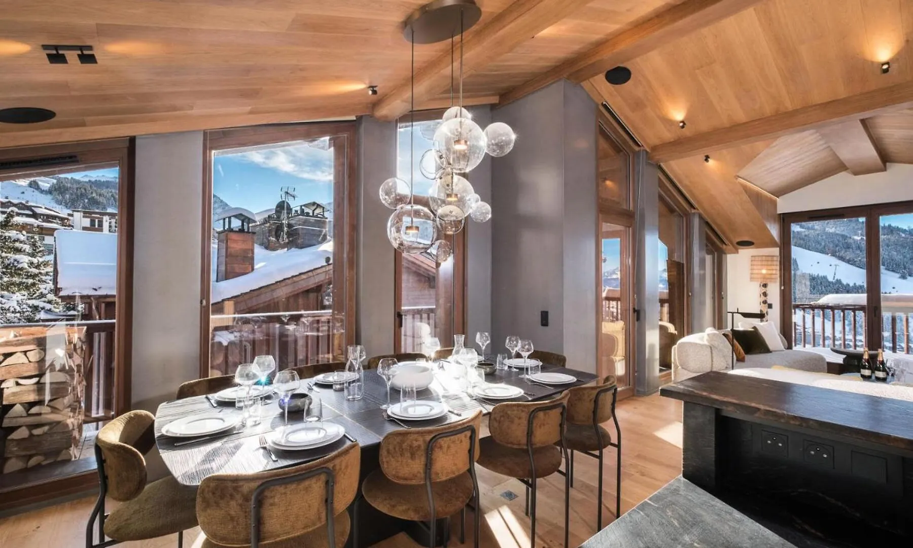 Apartment Residence Belle Place - Chalets Pour 10 Personnes 374 Courchevel