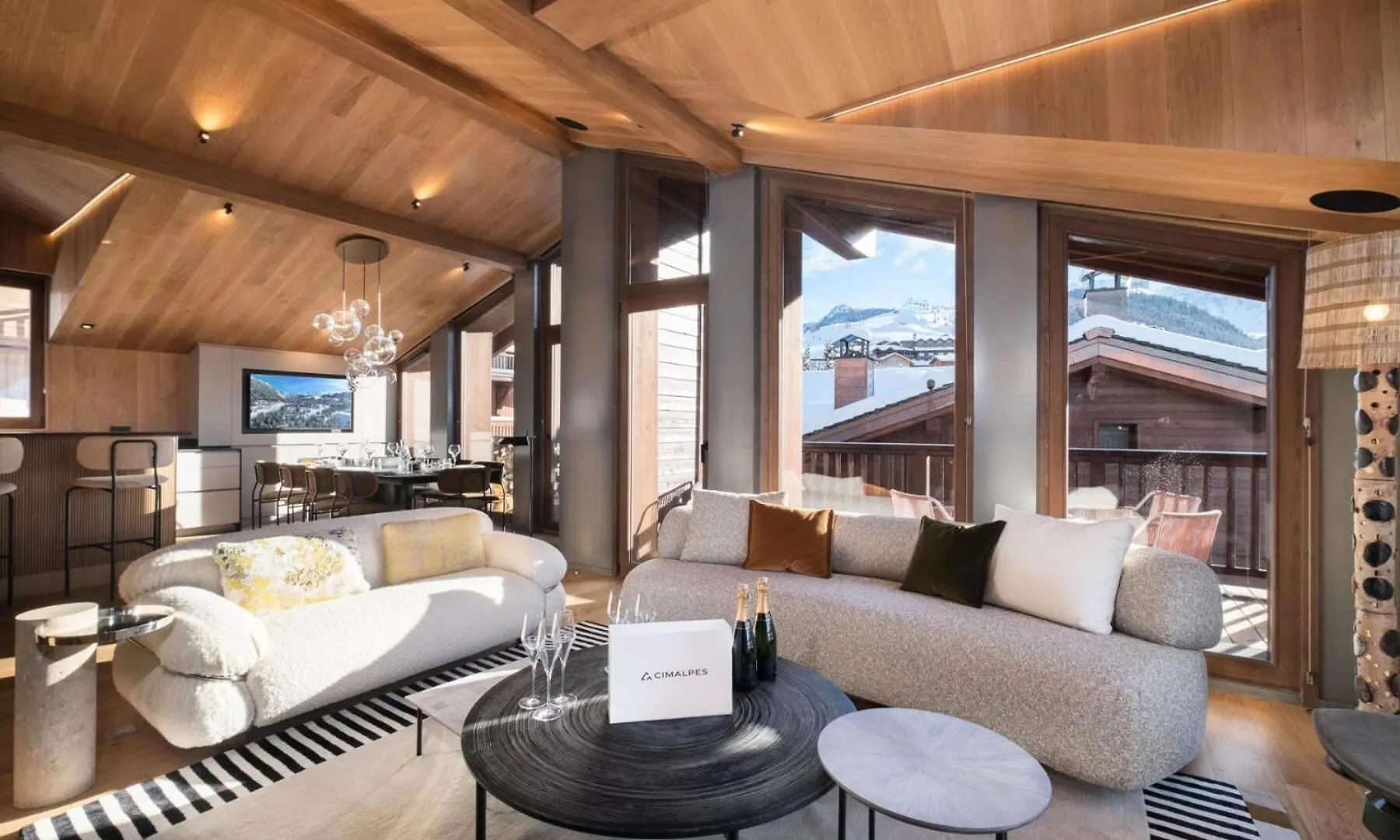 Residence Belle Place - Chalets Pour 10 Personnes 374 Courchevel