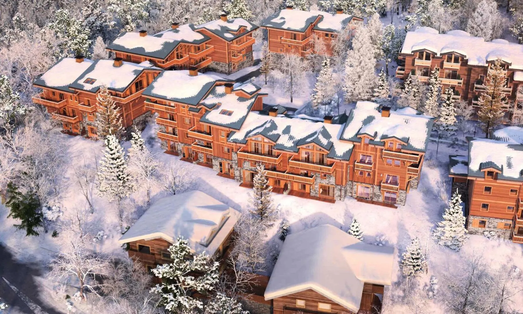 Residence Belle Place - Chalets Pour 10 Personnes 374 Courchevel 0*,